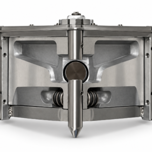 Platinum 3.5 inch drywall angle head corner finisher front open view